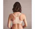 Maternity Racer Back Seamfree Crop Bra; Style: LCT98854 - Natural