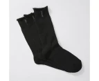 Explorer 3 Pack Original Wool Socks - Black - Black