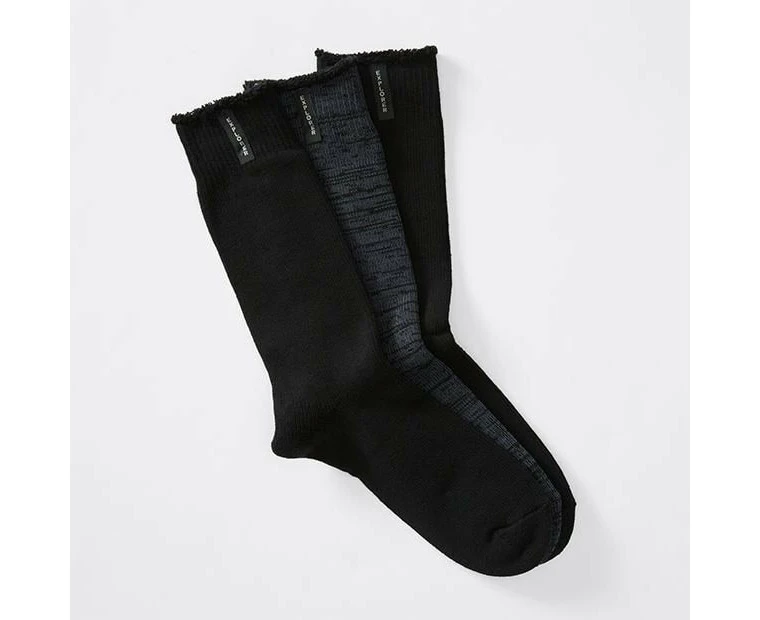 Explorer 3 Pack Original Socks - Black