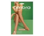 Ambra 1 Pack 15 Denier Sheer To Waist Pantyhose - Natural - Neutral