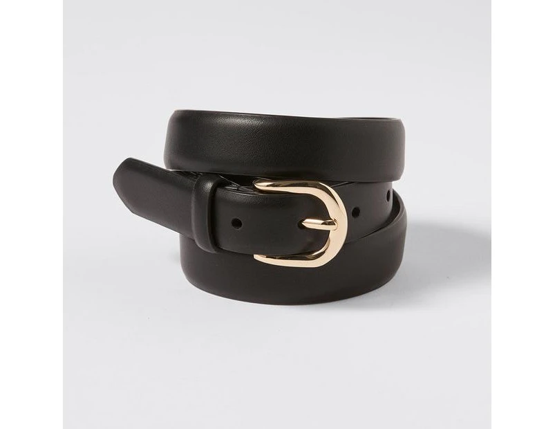 Target Feathered Edge Belt - Black