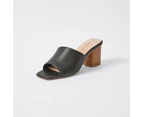 Target Womens Harvey II Asymmetrical Heeled Sandals - Black