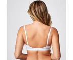 Target Cotton Wirefree Bra - White