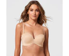 Target Moulded Wirefree Strapless Bra; Style: TLSWF070 - Brown