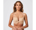 Target Plunge Wirefree Push Up Bra; Style: TLWFP070 - Brown
