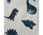 Target Baby Organic Cotton Dinosaur 2 Piece Set - Grey