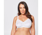 Target Fuller Figure Firm Support Wirefree Bra - White