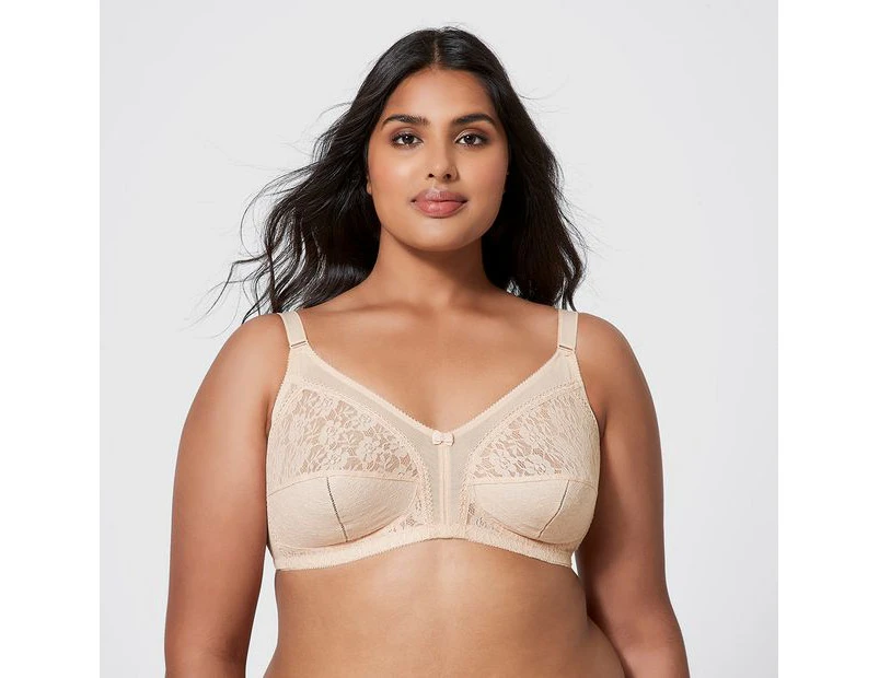 Target Fuller Figure Firm Support Wirefree Bra - Brown