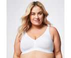 Target Moulded Wirefree Bra; Style: Y125FT - White