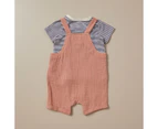 Target Baby Shortall 2 Piece Set - Pink