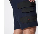 Graphite Performance Cargo Shorts - Blue