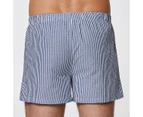 Maxx 3 Pack Woven Boxers - Blue