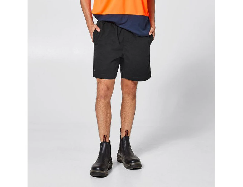 Graphite Core Pull On Shorts - Black