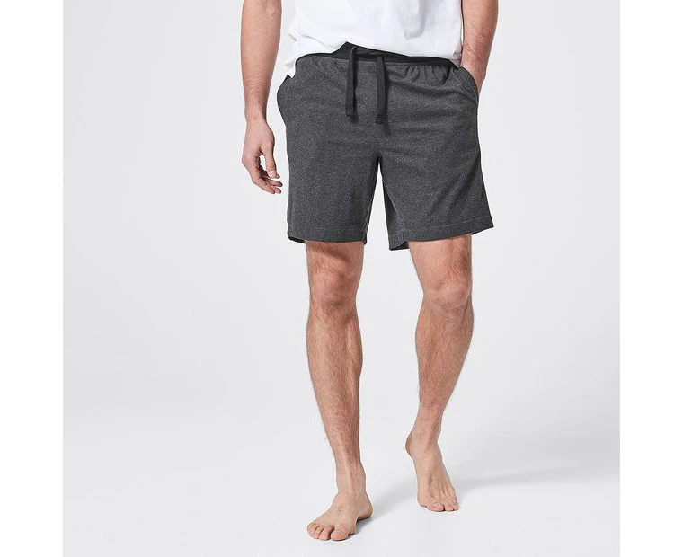 Maxx Jersey Sleep Shorts - Black