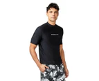 Piping Hot Core Rash Vest - Black