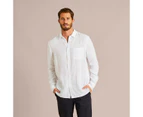 Target Linen Shirt - White