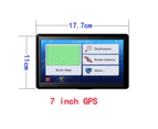 7 inch Capacitive Screen Car GPS Navigator 8G+256M with Australia and New Zealand Maps
