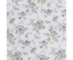 Laura Ashley Le Fleur 375 Thread Count Sheet Set - Cottage Blue