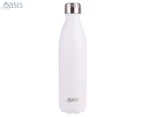 Oasis 750mL Stainless Steel Double Walled Insulated Drink Bottle - Matte White