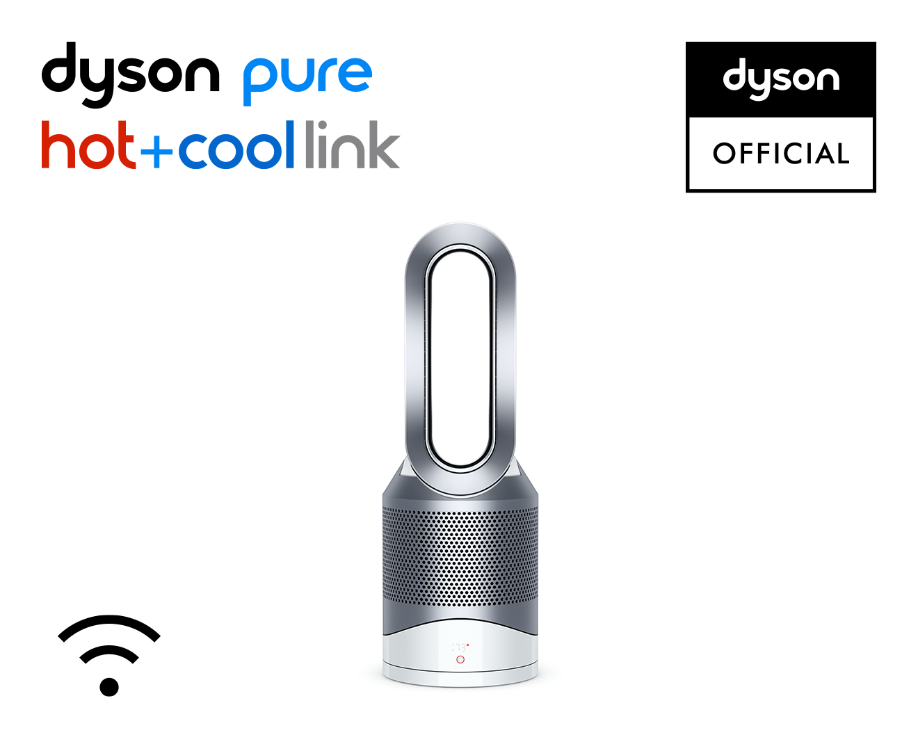 Dyson HP03 Pure Hot+Cool Link Purifying Fan Heater White
