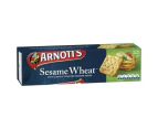 20 x Arnotts Water Crackers Sesame 125G