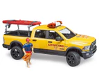 Bruder 1:16 RAM 2500 Power Wagon w/ Lifeguard & Accessories Toy