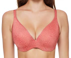 Berlei Women's Barely There T-Shirt Bra - Chrysanthemum Dusty Red