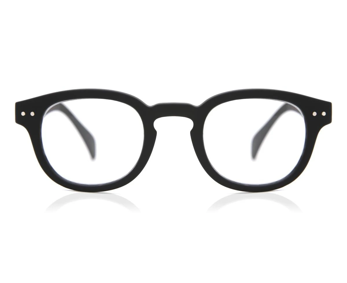 IZIPIZI Reading Glasses - Collection C - Black - 2.5