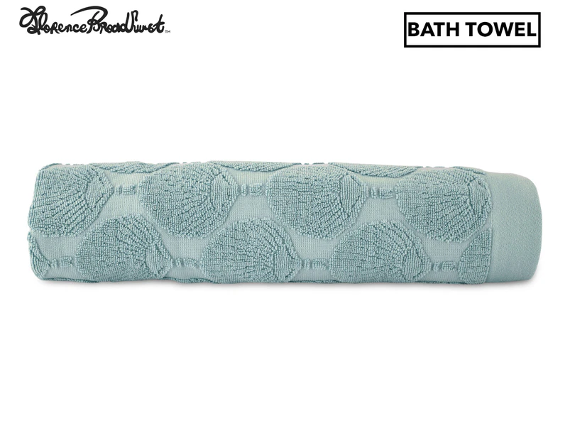 Florence Broadhurst Ikeda Cotton Bath Towel - Mist