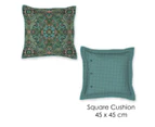 PIP Studio Moon Delight Green Filled Square Cushion 45cm x 45cm