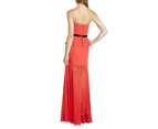 BCBGMAXAZRIA Caitlyn Strapless Embellished-Bodice Gown