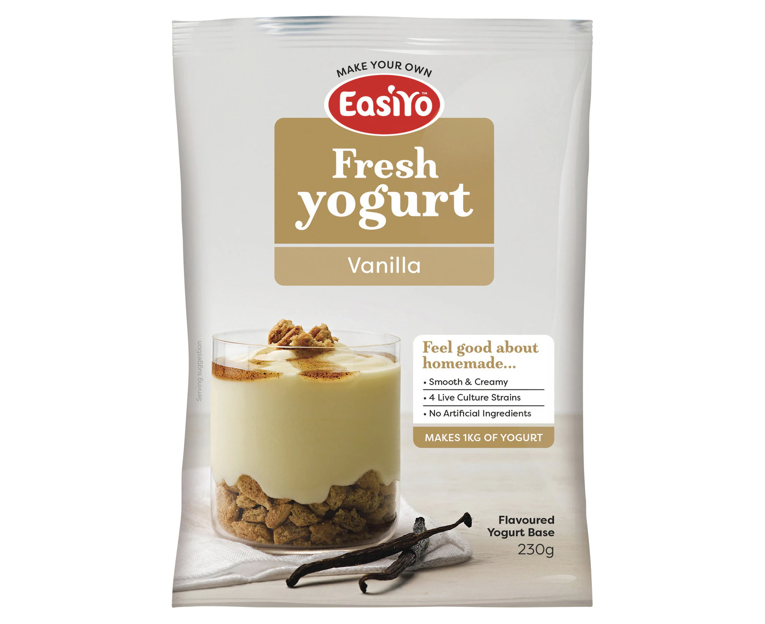 Easiyo Everyday Vanilla 230g (Carton of 8)