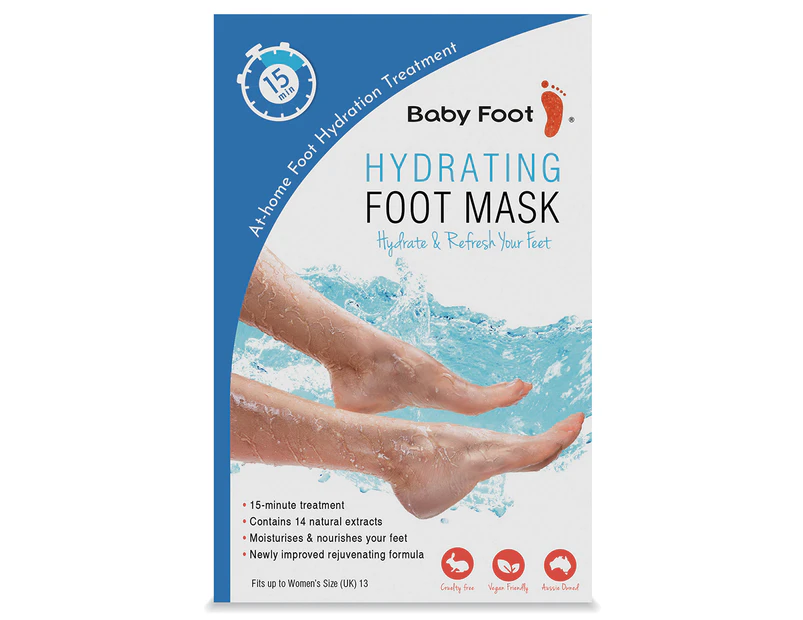 Baby Foot® Hydrating Foot Mask (Intensive Moisturisation - All Natural Ingredients)