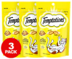 3 x Temptations Cat Treats Tasty Chicken 85g