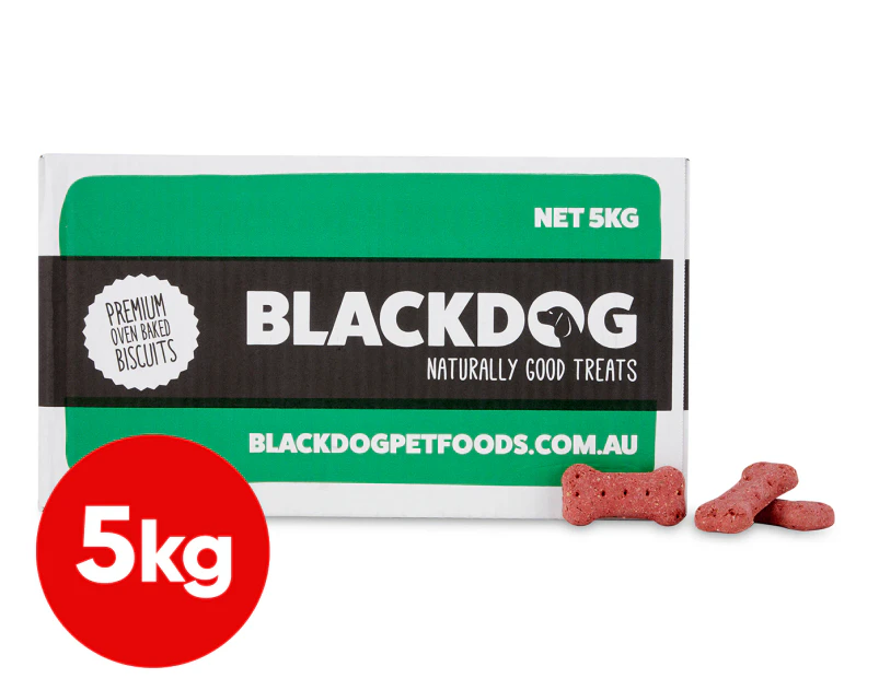 Blackdog Premium Oven Baked Dog Biscuits Liver & Kidney 5kg