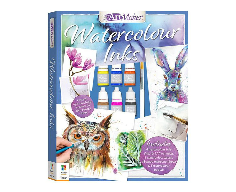 Art Maker Watercolour Inks Painting Art Activity Kit Craft Entertainment