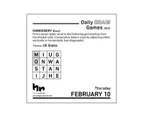 Daily Brain Games 2022 Boxed Calendar