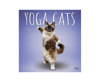 Yoga Cats 2022 Square Calendar
