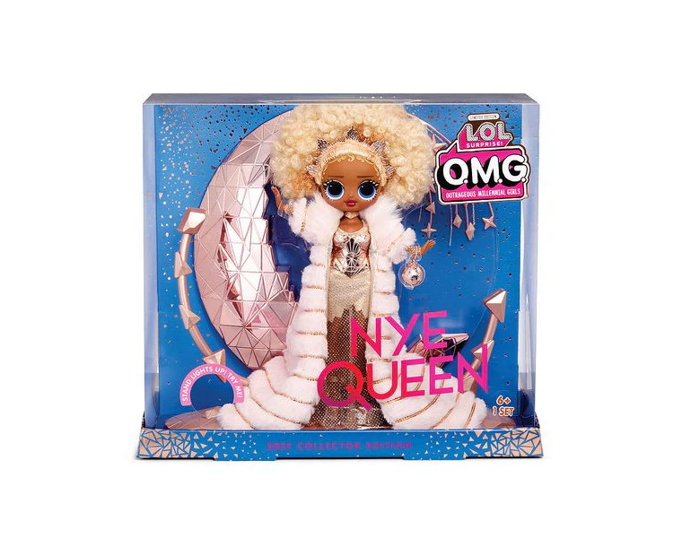 L.O.L. Surprise! Holiday O.M.G. 2021 Collector NYE Queen Fashion Doll