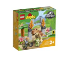 LEGO&reg; DUPLO&reg; Jurassic World&trade; T. rex and Triceratops Dinosaur Breakout 10939