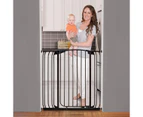 Dreambaby Chelsea Gate Xtratall Combo Pack - Black
