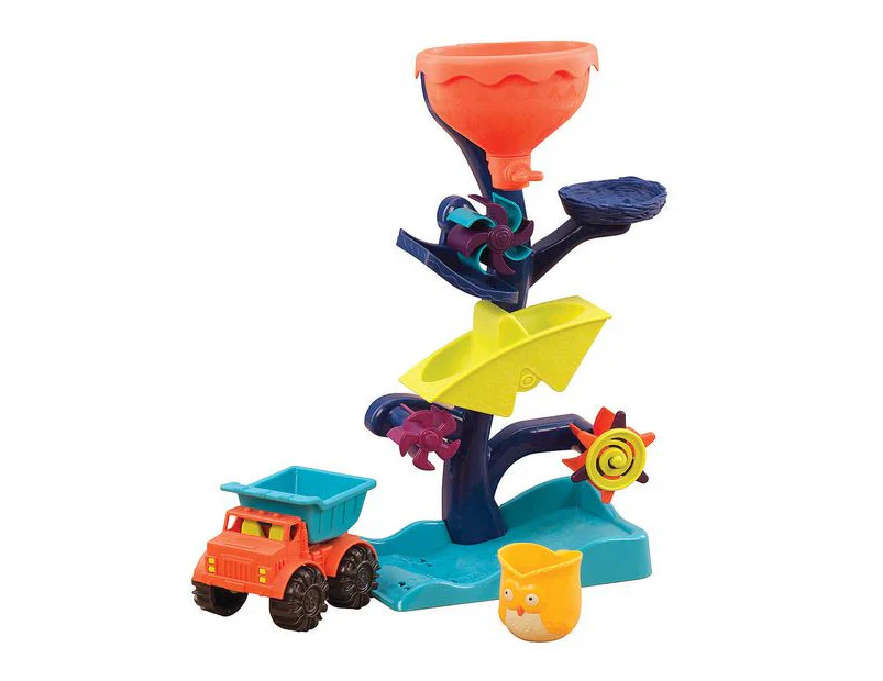 B. toys - Owl About Waterfalls Water Wheel Toy