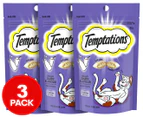 3 x Temptations Cat Treats Creamy Dairy 85g