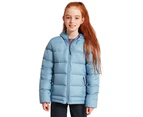 Kathmandu Epiq Girls Down Puffer Warm Outdoor Winter Jacket  Kids  Basic Jacket - Bluehaze