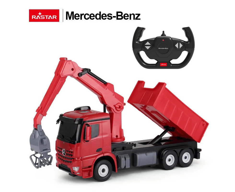 Rastar 1:24 Radio Control Mercedes - Benz Arocs Logging vehicle