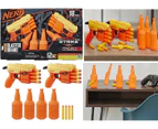 Nerf Alpha Strike Fang QS-4 Dual Targeting 18-Piece Set Toy Blaster Fire Fun