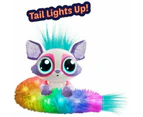 Lil Gleemerz Glittereez Dazzette Figure Purple Furry Tail Baby Ages 5+ Toy Doll