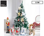West Avenue 2.1m Snow Tipped Christmas Tree