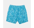 Piping Hot Shark Volley Shorts - Blue