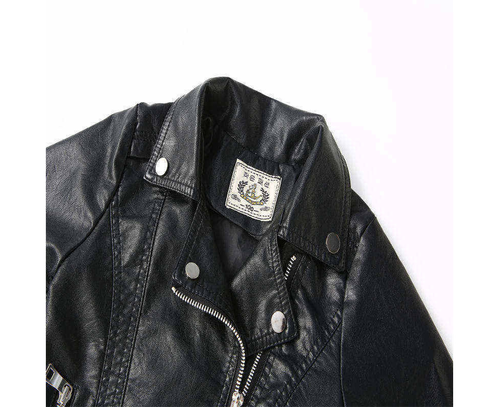 Children's fake clearance leather jacket australia